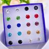 Hypoallergenic Plastic Earrings Set Versatile Plastic Earrings Adornment Comfortable Resin Backs Ear Studs Ornament