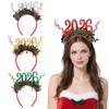 2026 New Year Headband with Number Logo Colorful Design Hair Hoop Party Wear New Year Celebration Accessory