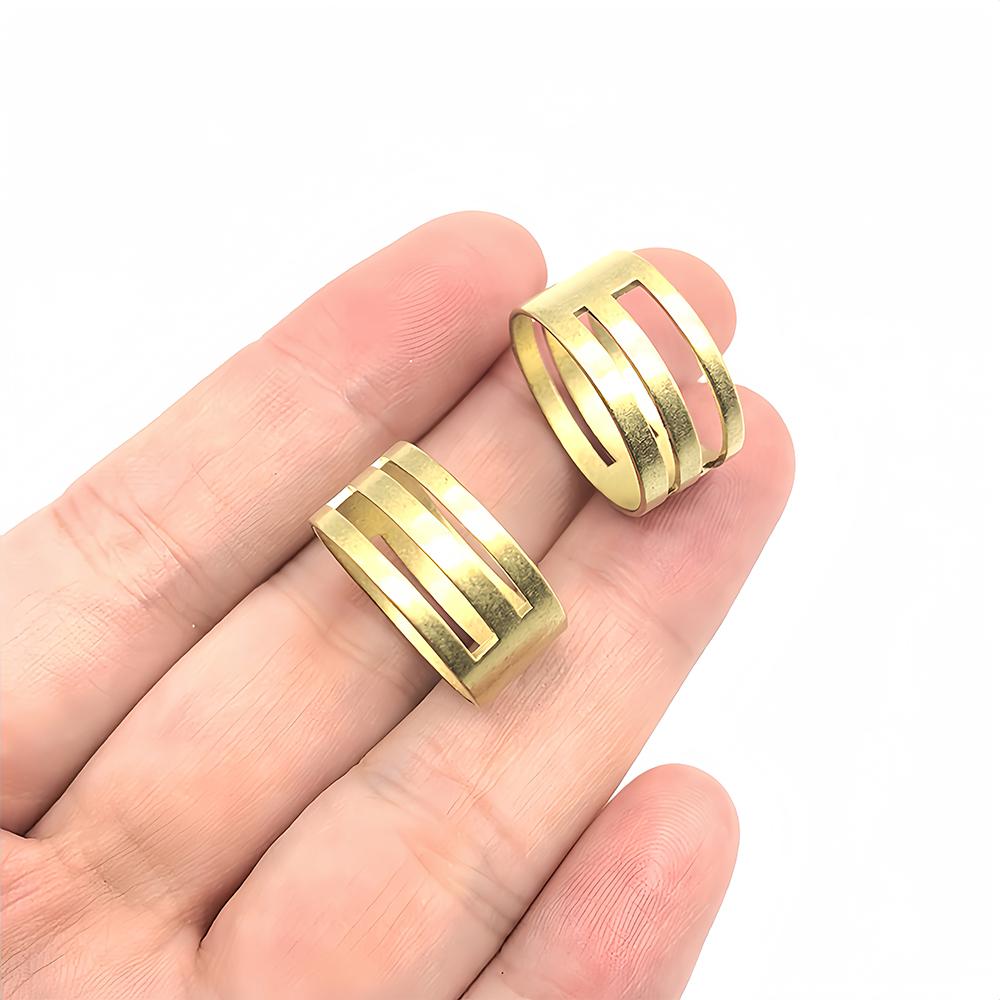1/3/5PCS Jump Ring Opening Tools Closing Finger Rings Tools Copper Jump Ring Opener for DIY Jewelry Making Jewelry Findings