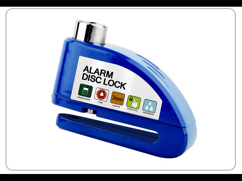 Водонепроницаемая противоугонная сигнализация из сплава с дисковым тормозом для мотоциклов и электровелосипедов