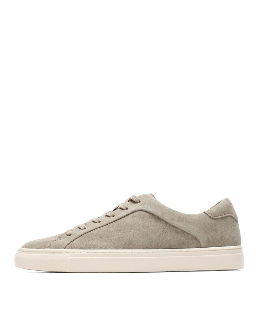 Кожаные кроссовки на платформе Massimo Dutti