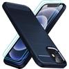 Protective Case - PROSHOP - for iPhone 12 Mini - Flexible - Carbon Fiber - Camera Protection
