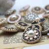 10 шт. роскошные пуговицы 18 мм круглые металлические пуговицы с классическим красивым узором принадлежности для шитья одежды