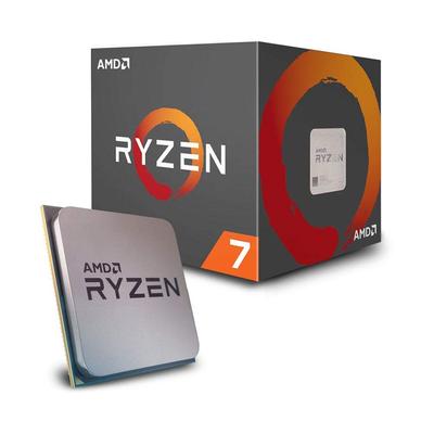 AMD CPU Ryzen 7 2700 с кулером Wraith Spire YD2700BBAFBOX (индикатор)