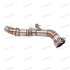 For Ducati Hypermotard 950 2019-2024 Years Slip on Motorcycle Exhaust Escape System 51MM Muffler Front Link Pipe Dual Pipe