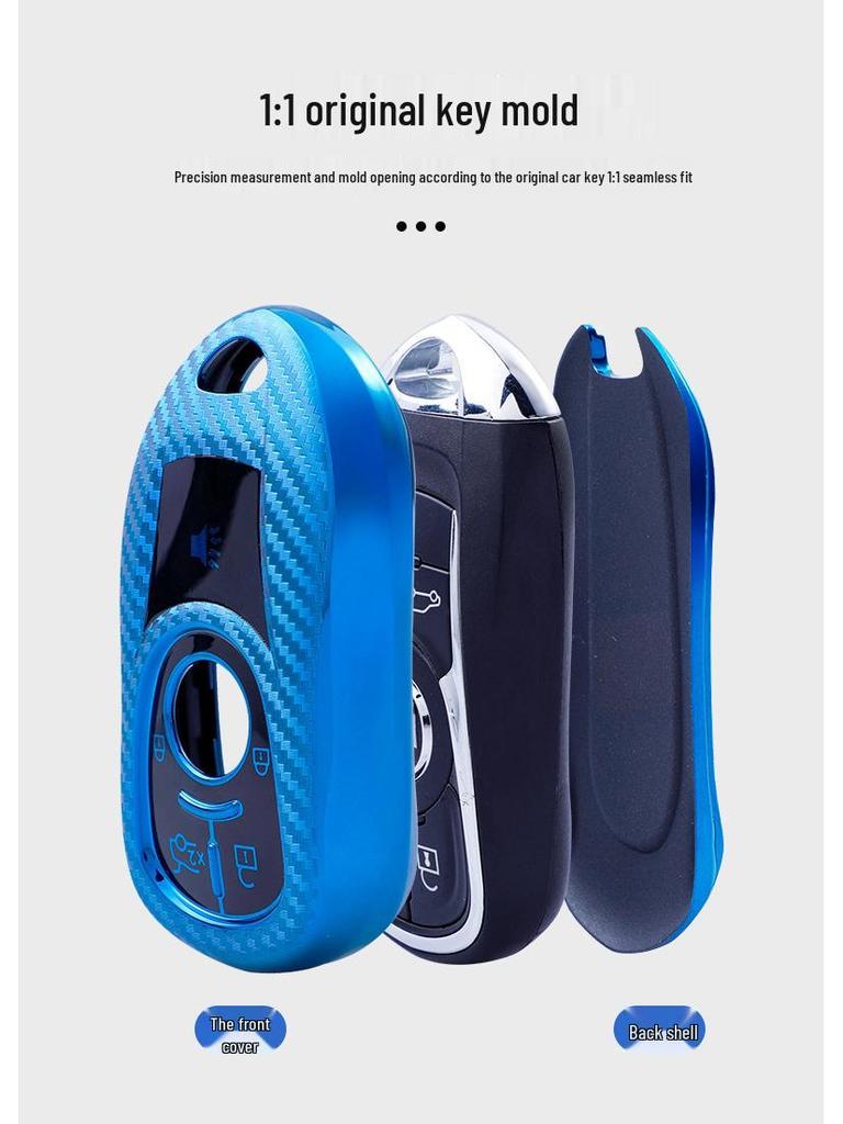 Buick New Regal LaCrosse GL8/Envision/Encore GX Carbon Fiber Key Case