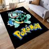 Pokémon Squirtle Charmander Carpet Printed Non-Slip Rug Mat for Living Room Bedroom Kids Room Home Decoration Floor Mat
