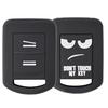Силиконовый чехол для ключей для Vauxhall Opel Agila Combo Corsa Meriva Tigra Corsa C, брелок без ключа, защитный чехол для кожи, 2 кнопки
