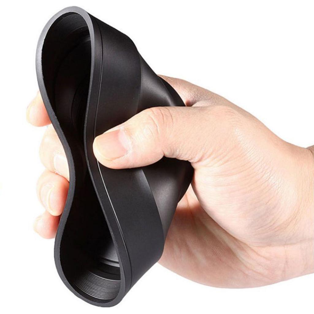 49мм Резиновая Бленда для Объектива Камеры Набор из 2 шт. Защита от Солнца для Камеры Уменьшение Бликов Улучшение Качества Фотографии и Видео