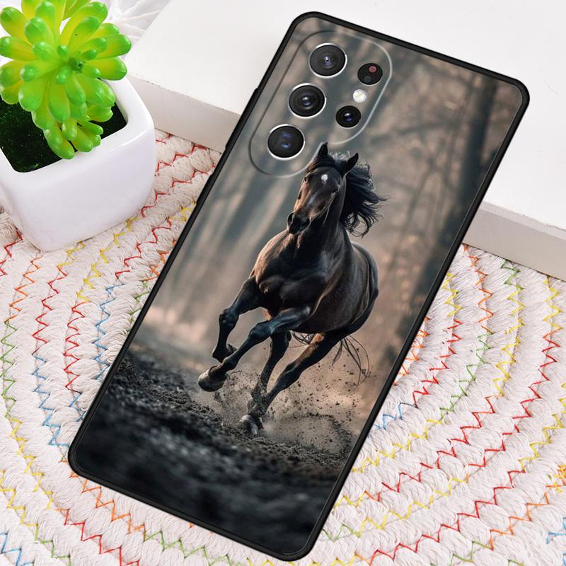 Силиконовый чехол для телефона с лошадью для Samsung Galaxy note 10 pro S26 S25 S24 S23 S22 S21 Plus S25Ultra Capa Cover