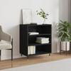VidaXL Black Buffet 57x35x70 Cm Engineered Wood 827125