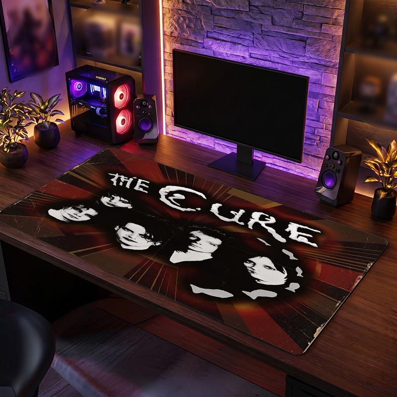 The Cure Print Large Mouse Pad Smooth Surface Anti?Slip Desk Mat For Gaming Office Laptop Decoration