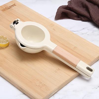 Алюминиевая ручная соковыжималка для цитрусовых, Компактный ручной пресс для лимонов, апельсинов, Для небольшого домашнего кухонного использования, Легкая, Легко моющаяся конструкция