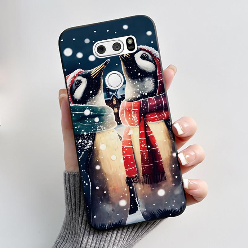 Чехол для LG V30 V30+ V30S V30S+ V35 V35+ ThinQ Тонкий Мягкий Черный Силиконовый Чехол Эстетичный Роскошный Милый Крутой Задняя Крышка для Мальчиков Девочек