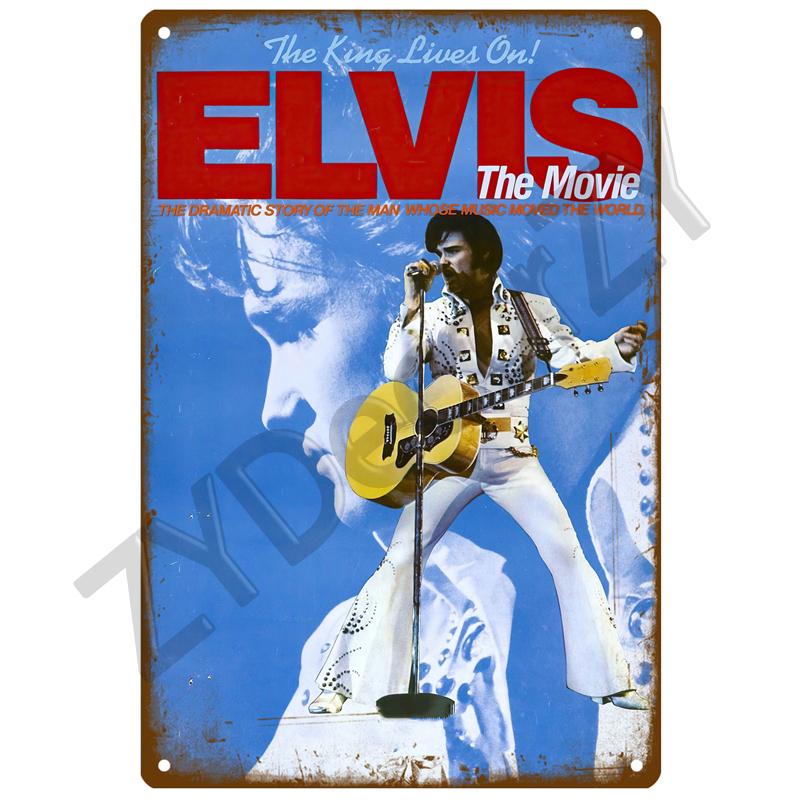 Retro Rock Tin Sign Poster Vintage Wall Poster Metal Sign Decorative Wall Plate Kitchen Plaque Metal Vintage Decor Accessories