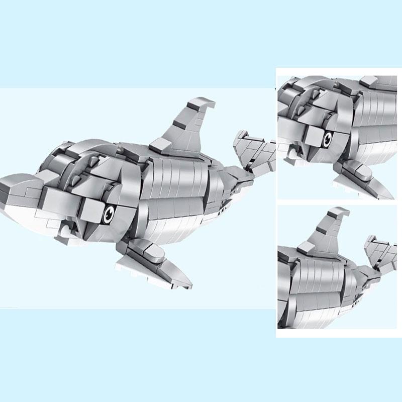 Lego Команда Подводной Лодки 2 Механизированная Броня Строительная Игрушка