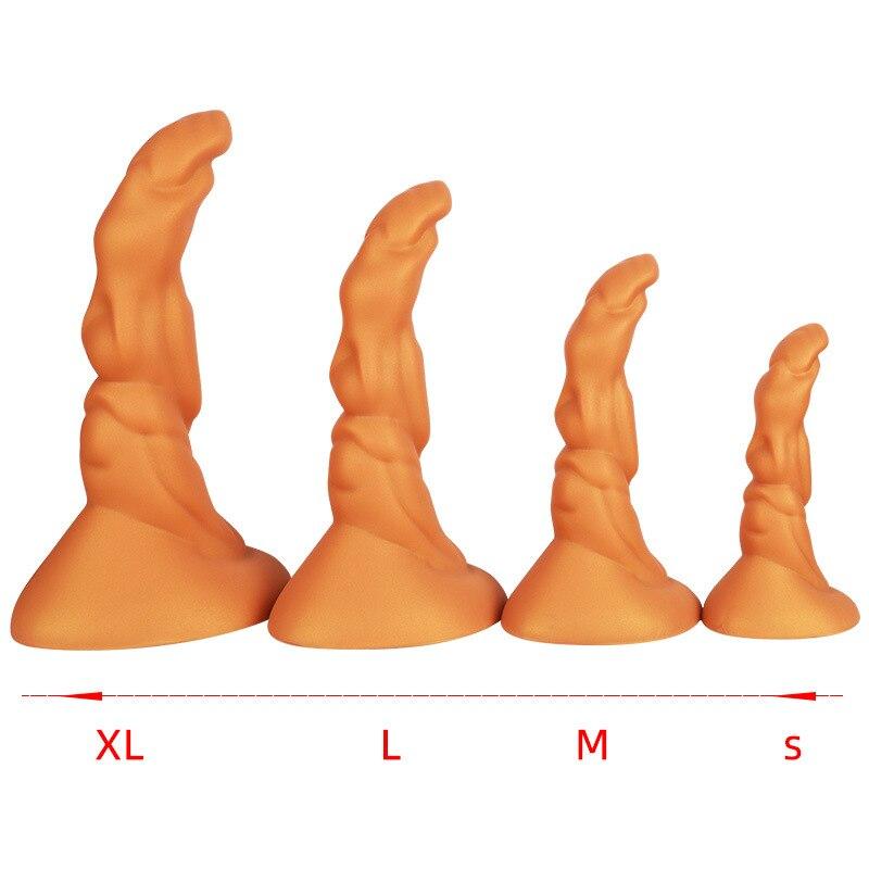 Имитация мягкой анальной пробки, силиконовый анальный расширитель, устройство для мастурбации, секс-игрушки для взрослых, ремешок на пенис, реалистичный фистинг члена