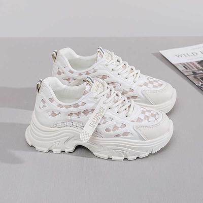 Модные сетчатые кроссовки на толстой подошве Tecnologia для медсестер, женские фиолетовые туфли для спорта, мобильные, красивые от известных брендов, роскошные