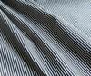 Nippon Chuko NBK Hickory Stripe 110cm wide x 9m 3A Craft Supplies Fabric, cut, Navy/White, ICH1015-3A,