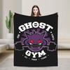 Poke-Mon Gym Squirtle Squad Flannel Blanket Cartoon Throw Blanket for Bed Sofa Couch 150*125cm Quilt