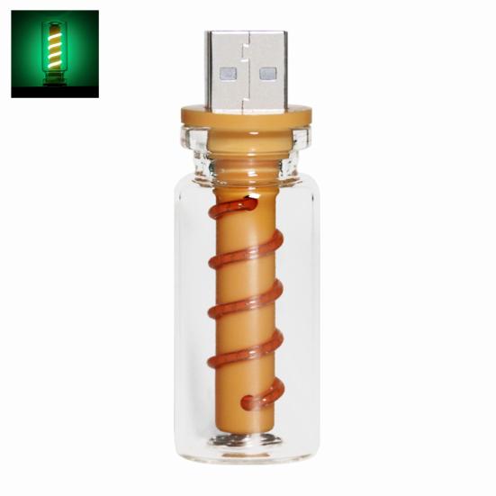 USB ретро стеклянная бутылка ночник сенсорное управление регулируемая яркость мини атмосфера светодиодный ночник