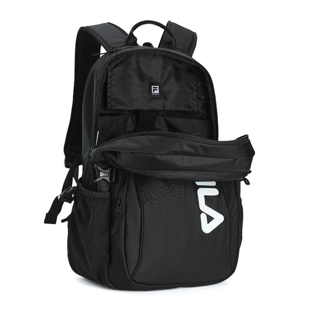 New FILA Fitness Fabric Backpack Men's Jet Black A13M531104FBK