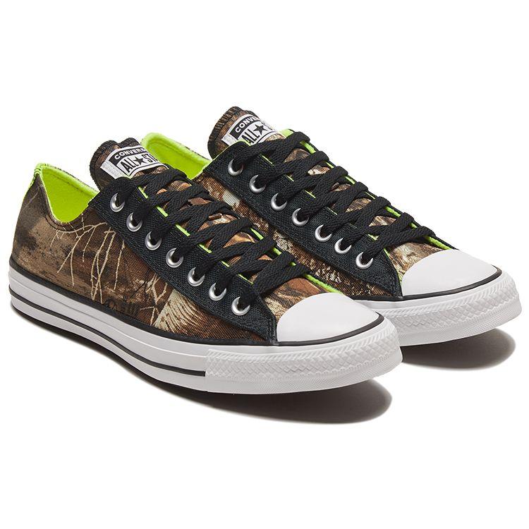Converse Chuck Taylor All Star Удобные низкие кеды из парусины Унисекс Коричневые 169683C