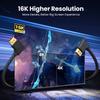 2.1 Cable 50cm 54Gbps Bandwidth Supports 16K 30Hz 8K120Hz 4K240Hz For Gaming Monitors And HDCP 2.2 Devices
