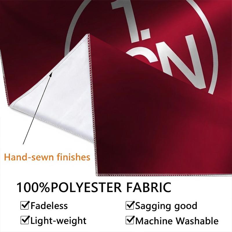 1 FC Nürnberg Wall Tapestry Aesthetic Wall Hanging Printed Fabric Blanket Decorative Tapestries for Bedroom Living Room Home Decor