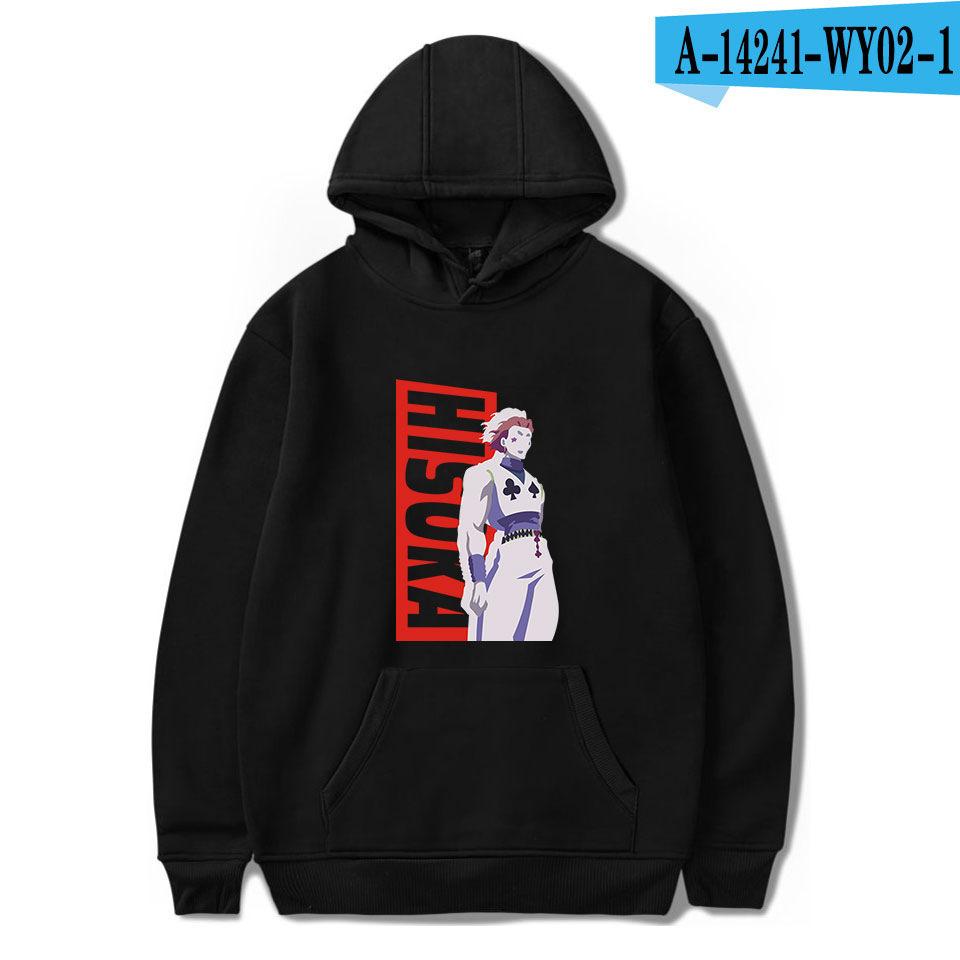 Новый анимационный периферийный свободный большой размер повседневный мужской и женский свитер с капюшоном