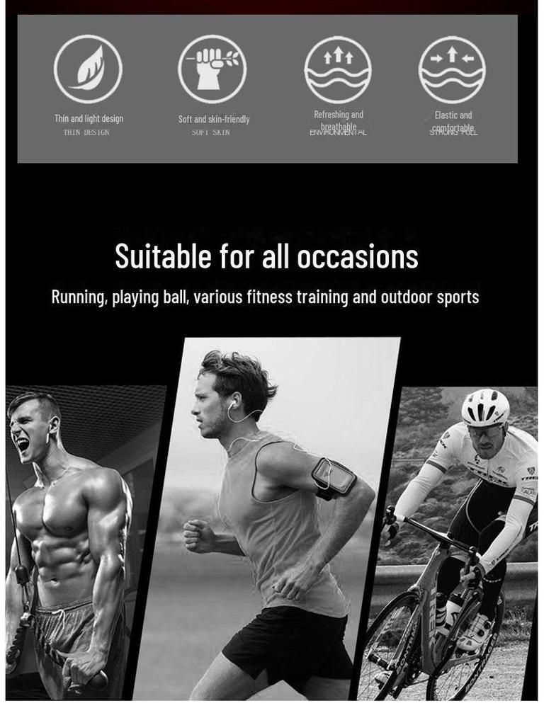 Мужские быстросохнущие красные спортивные леггинсы с длинным рукавом для бега, тренировок, баскетбола или фитнеса осенью/зимой