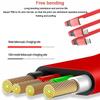 3 в 1 USB-кабель для быстрой зарядки Кабель USB Type C для iPhone Samsung Huawei Xiaomi Micro USB Lightning Cable Зарядное устройство