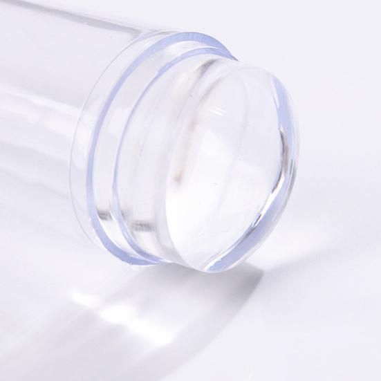 1 Set Nail Art Stamper High Durability Smooth Surface Compact Size Good Elasticity Detachable