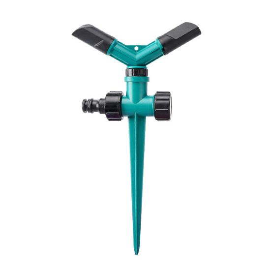 Вращающийся на 360 градусов разбрызгиватель для газонов с колышком. Простая сборка. Настраиваемая зона распыления. Автоматический разбрызгиватель воды.