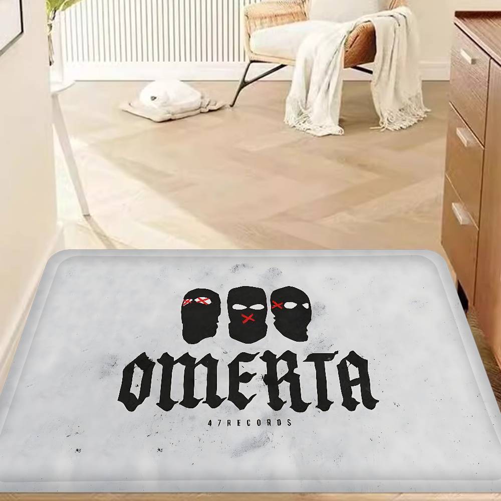Singer O-Omerta 47 R-Records Hallway Carpet INS Style Soft Bedroom Floor House Laundry Room Mat Anti-skid Bedside Area Rugs