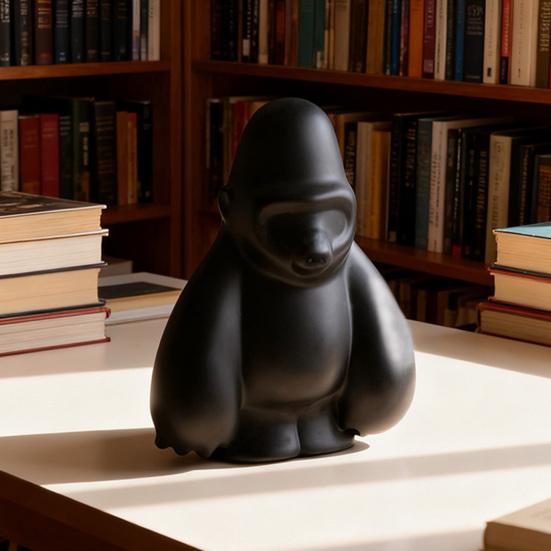 Виниловая фигурка гориллы, современное искусство, украшение для гостиной, художественный вкус, домашний декор, украшение для рабочего стола в детской комнате