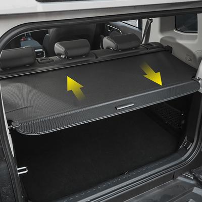 Крышка багажника автомобиля из углеродного волокна, подходит для JETOUR Traveler T2 2024 2024, выдвижная шторка, задняя часть, ящик для хранения