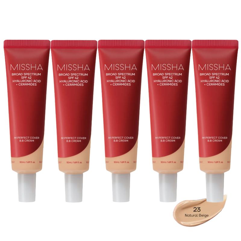 [MISSHA] BB крем с SPF42, экстрактами розмарина и ромашки, №23, 50мл