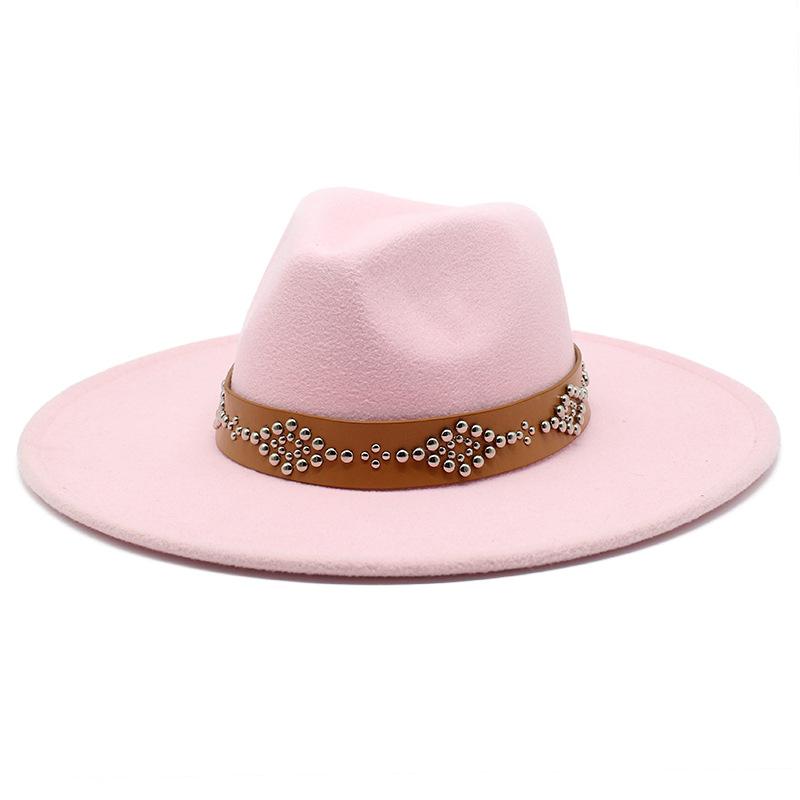 2022 шляпа Федора для женщин, шерстяная фетровая шляпа в стиле ретро, ​​джазовая шляпа с широкими полями 9,5 см, церковная свадебная шляпа, уличная модная черная кепка под платье