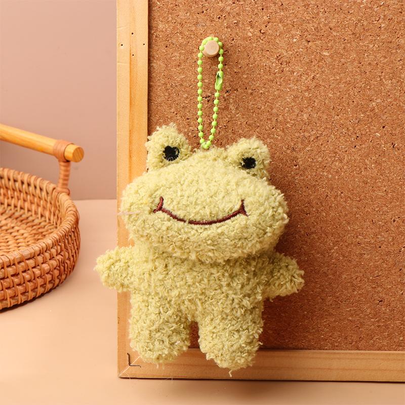 Милый мультяшный плюшевый брелок для ключей с животными Kawaii, кукольный брелок для ключей, сумка-подвеска, рюкзак, подвесное украшение, подарки