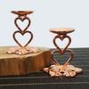 1PC Love Metal Candle Holder, Perfect for Desktop Decoration,