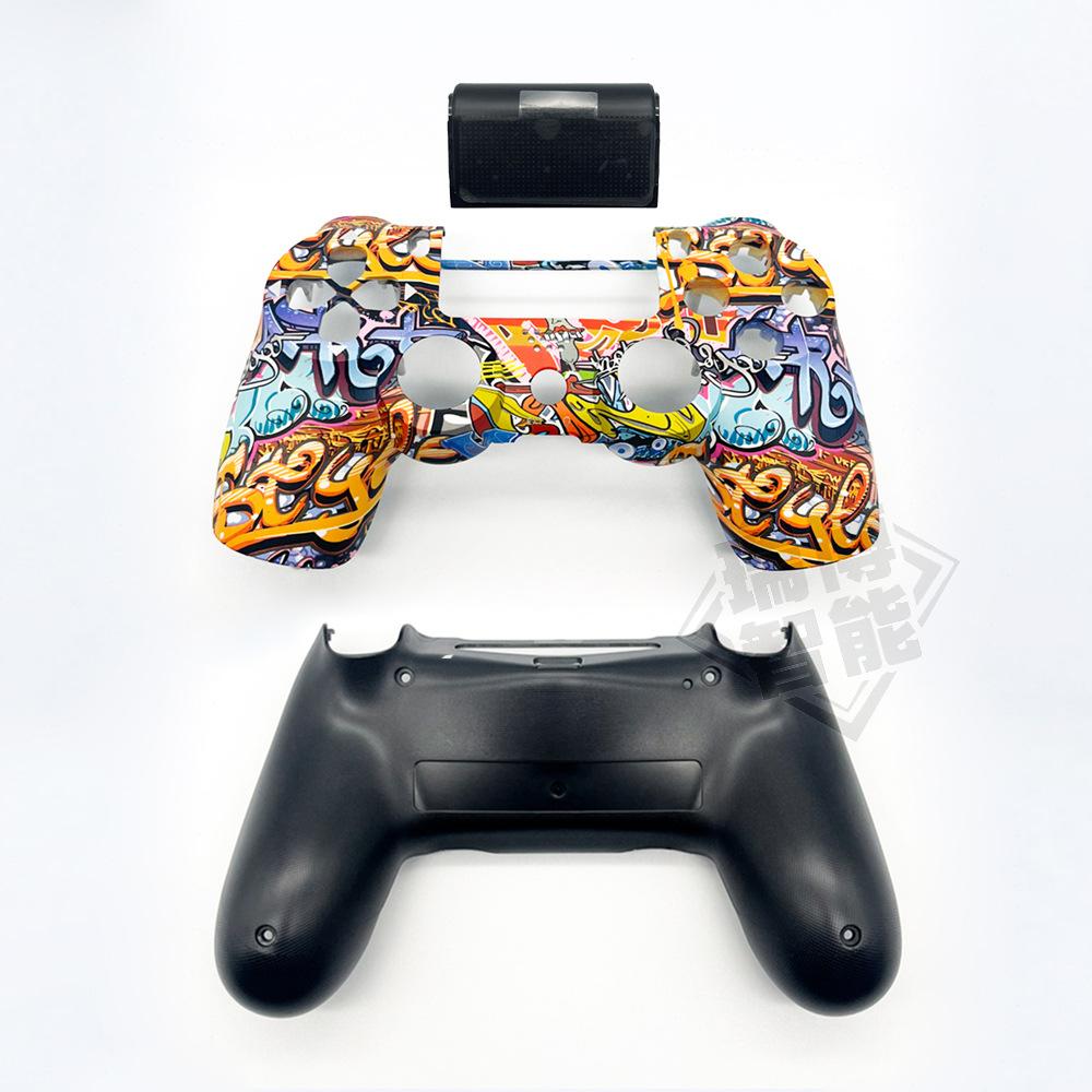 3 детали для PS4 Верхняя панель Корпус Запасная часть JDS-040 JDM-040 Игровой контроллер Ручка контроллера Замена