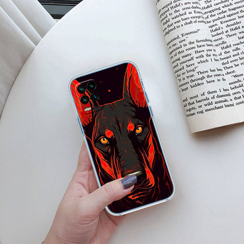 MH42 Dobermann Dog Phone Case for Motorola Edge 20 30 S30 40 50 Fusion Lite Plus Pro Neo Ultra One Power Action Macro Hyper Vision Zoom