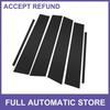Door Pillar Window Trim for Cadillac XT4 19-23 Black