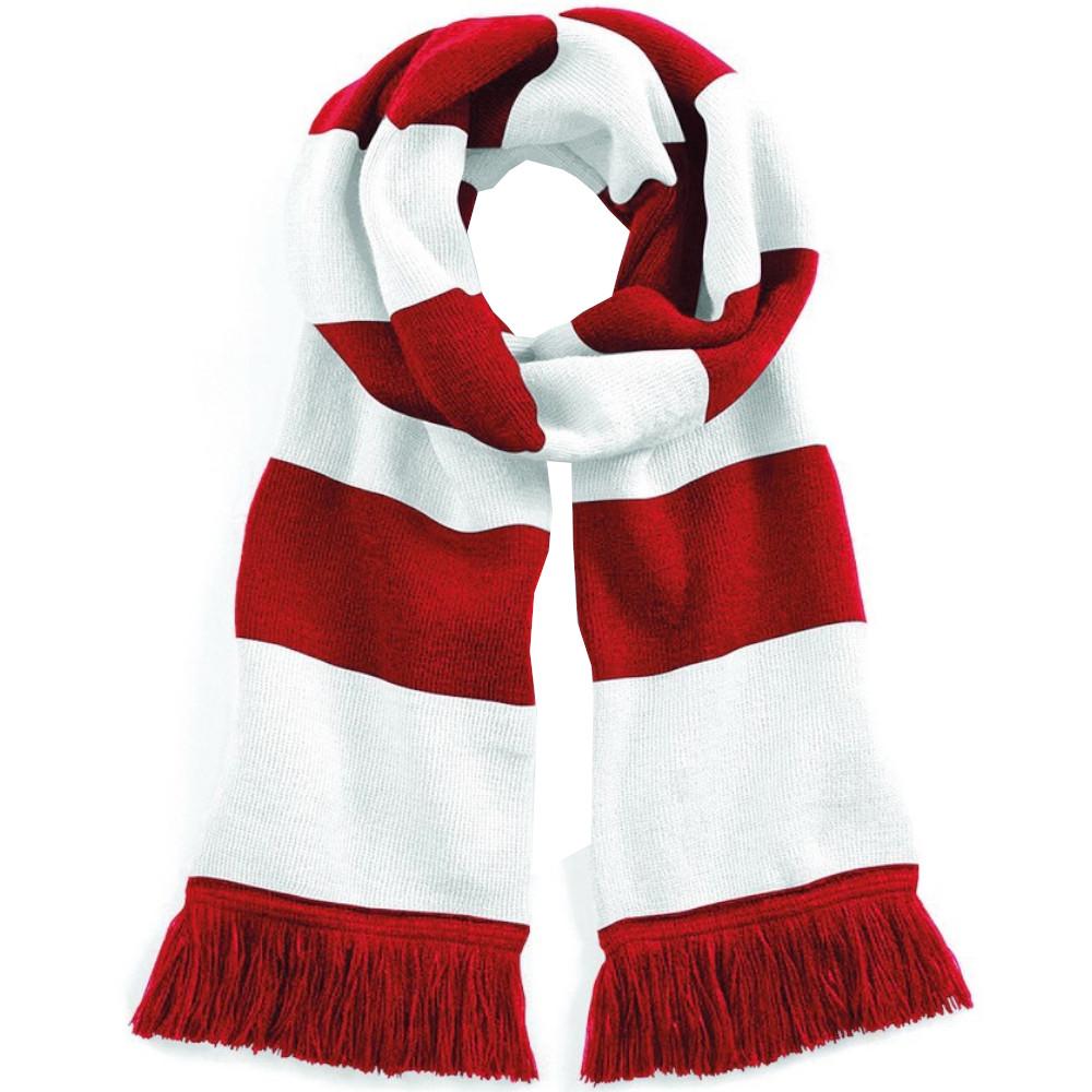 Beechfield Varsity Unisex Winter Scarf (Double Layer Knit)