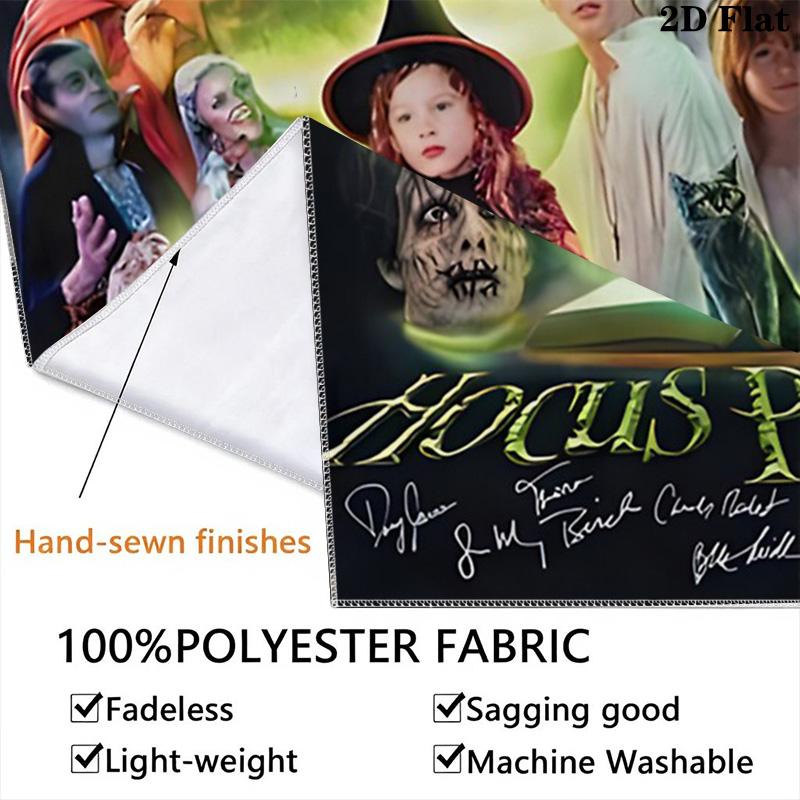 Hocus Pocus Tale Tapestry Background Cloth Fashion Print Background Wall Hanging Cloth Atmospheric Background Cloth Wall Covering Decoration