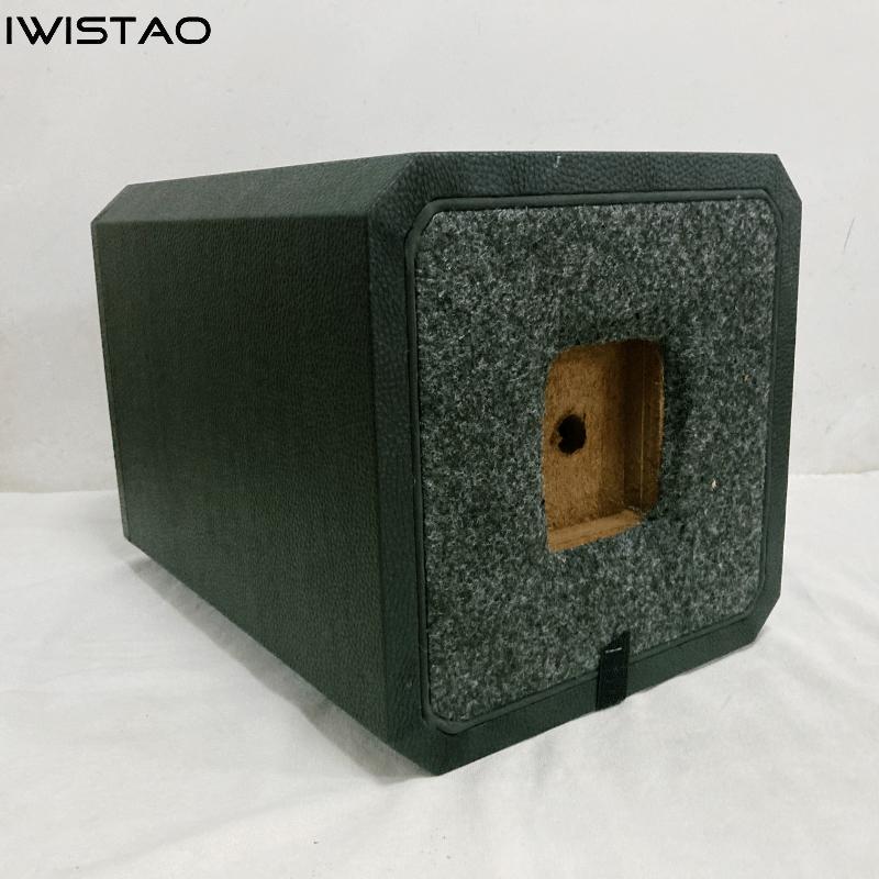IWISTAO HIFI 10-дюймовый пассивный сабвуфер Пустой корпус Сотовый HDF-плита Корпус Автозвук DIY