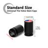 4Pcs America National Flag Car Valve Stem Caps, Universal Tire Valve Stem Caps for Cars, SUVs, Bike, Bicycle, Trucks,Motorcycles