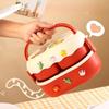 1600ml Cartoon Double Layer Lunch Box Leakproof Food Box Food Warmer Container  School Office Lunch