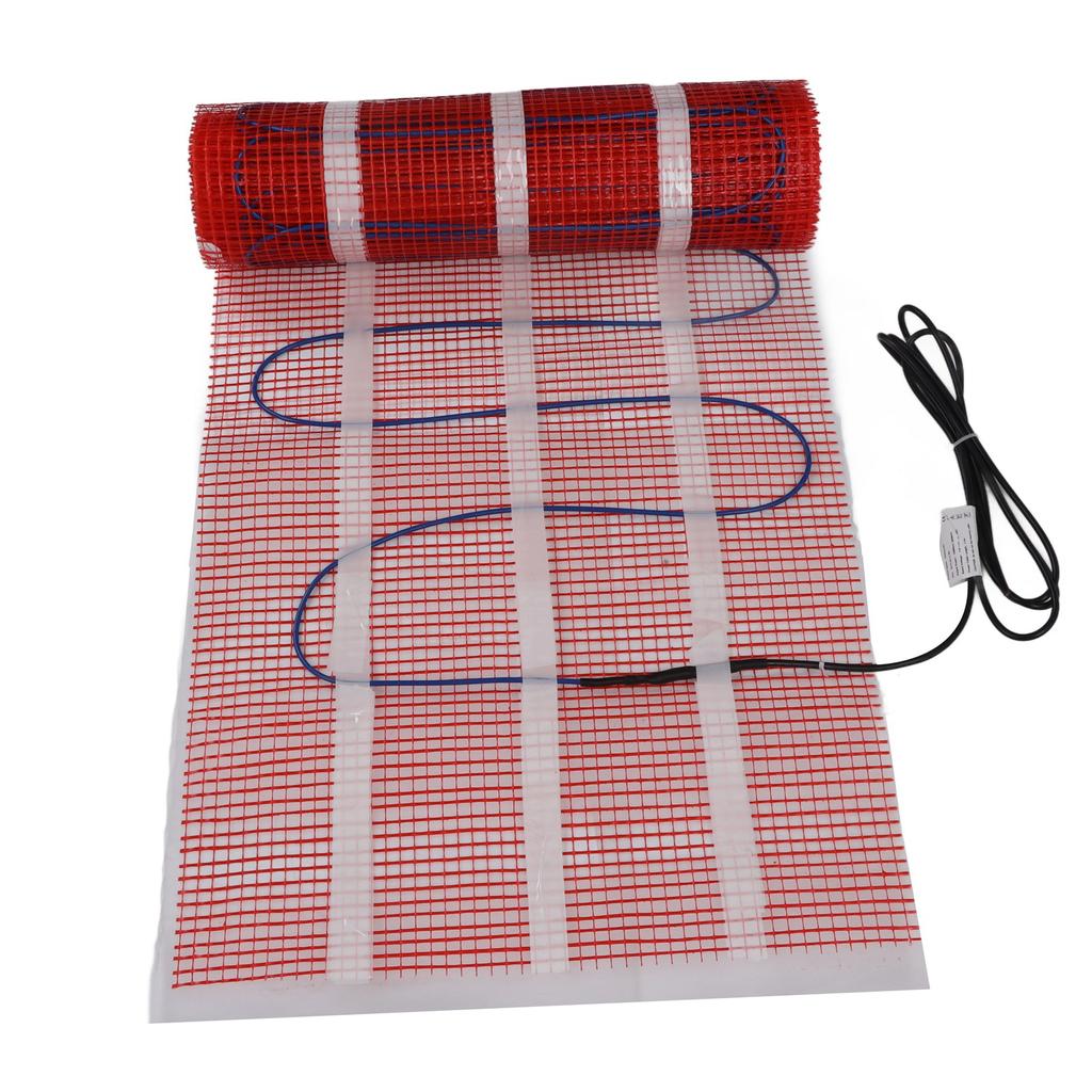 Комплект электрической системы подогрева пола Подпольный мат Регулятор температуры Датчик Защитная трубка Комплект 110 В IP20